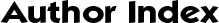 Author Index